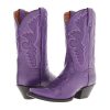Ombre Color Crocodile Embossed Below The Knee High Heel Boots
