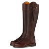 Black Square Toe Lace Up Boots Studded Block Heel Booties for Women