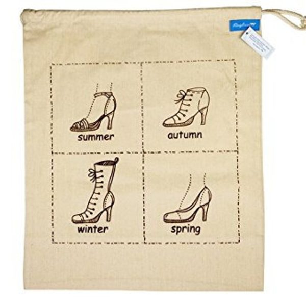 Unique Shoe Bag, Organizer Bag, Drawstring Bag, Travel Bag, Shoes Bag, Bag For Shoes, Reusable Bag, Shoe Sack, Shoe Storage Bag, Shoe Bag