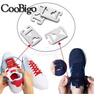 No Tie Shoelace Anchors Lazy shoe lace Flat Clip For walking running Outdoor Sport shoeslace Accessorey