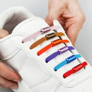 6 Pairs Of Metal Shoe Laces Lock,  Shoe Accessories, Brass Capsule Buckle, Bracelet Connector, Cord shoelace stopper, Cylinder shoelace clip