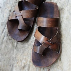 Handmade Brown Leather Sandals, Men’s Sandals, Women’s Sandals, Men’s Leather Sandals, Leather Sandals Women, Roman Sandals, Hippie Sandals