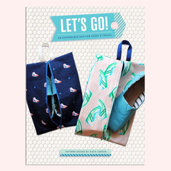 Let’s Go! An Expandable Bag for Shoes & Travel – PDF Pattern