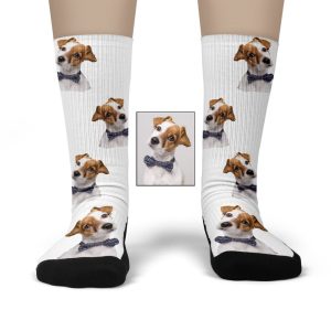 Personalized photo socks – Socks with animals – Dog, cat, rabbit, pet – men’s gift – women’s gift – Christmas