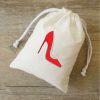 Black Linen Shoe Bag, Minimalist Drawstring Shoe Bag, Lightweight Shoe Bag, Flax Bag Storage, Travel Shoes Bag, Personalized Shoe Bag