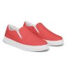 Printed Slip-On Canvas Shoes for Teens & Adults Stylish, Comfortable, and Lightweight Casual Sneakers Trendy Unisex Design with Breathable!!