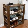 Adjustable Shoe Tower, Shoe Rack, Shoe Cabinet – DXF File