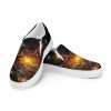 Slip-on Shoes, Women’s Mesh Sneakers with Cat Design