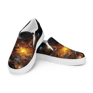 The Mind of the Universe, Men’s slip-on canvas shoes