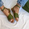 Bridal women handmade shoes, wedding shoes, Ethnic footwear, ballet shoe, Traditional flats, Indian shoes, Indian khussa jutti, Green velvet