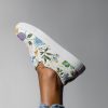 High Top Canvas Shoes ( “Abstract Awesome” Design), women’s shoes, men’s shoes, trendy high top shoes