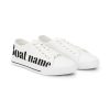 Black and White Checkered Mens Dupe Shoes – Men’s slip-on canvas shoes
