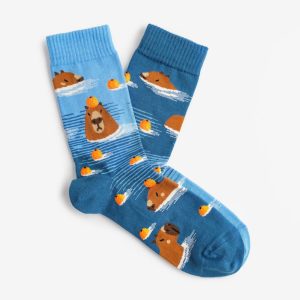 Capybara  | Colorful socks for men and women | Gift for him & her | Support Ukrainian resistance