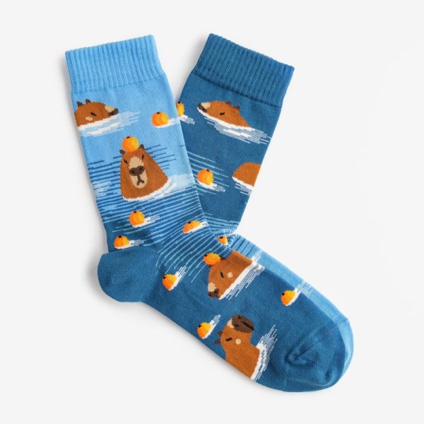 Capybara  | Colorful socks for men and women | Gift for him & her | Support Ukrainian resistance