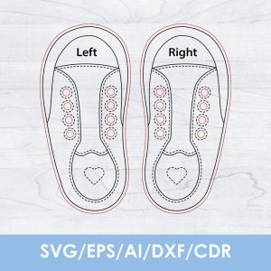 Montessori Shoe Tying Practice for kids svg, Cricut, Silhouette, Glowforge, laser cut file, Instant Download