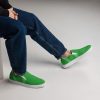AC-Carvers™ Men’s Slip-On Canvas Shoes Black-Checks Pattern, Stylish & Comfortable Casual Footwear