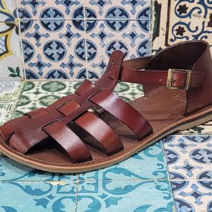 Handmade Men’s Sandals made with quality materials: genuine leather and genuine leather 100% Made in Italy Handmade Sandals for Man