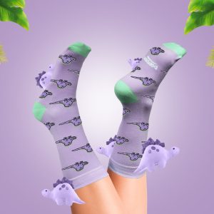 Stegosaurus Socks | Quirky and Fun Socks