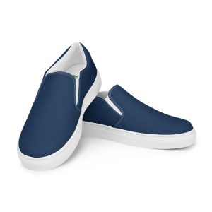 Men’s RT Midnight Blue slip-on canvas shoes, Boat shoes, Blue Casual Shoes, Cruising Shoes
