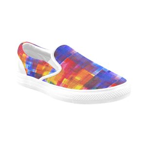 Abstract Beauty – Slip-on Canvas Women’s Shoes (Model 019)