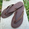 Brown men’s gladiator sandals Handmade in Italy | Gianluca – L’artigiano del cuoio