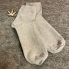 No Show Pure Bamboo Set of 3 Socks, Plain Invisible Men’s Everyday Personalized Socks