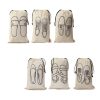 Multicolour Rope Shoe Laces For Walking Hiking Boots Cord 4mm Camouflage Pattern