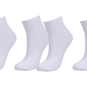 98% ORGANIC Cotton Men’s and Women’s  Ankle Socks. 3-Pack. Breathable, Comfortable, Classic. Everyday Wear.