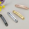 Personalized Shoe Tags,Custom Shoelaces Tags,Running Shoe Tags，Customized Shoe Tag,Metal Shoe Lace Charm,Cross Country Gift,Marathon Gift