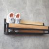 2 Tier Shoe Rack, Entryway Organization, Metal Shoe Rack, Shoe Storage, New Home Gift