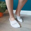 Hemp socks for men and women – Natural light gray color