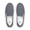 Men’s Blue slip-on canvas shoes