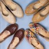 Cream Color Buckled Ballerinas – Elegant Women’s Shoes – Mary Jane Ballerinas