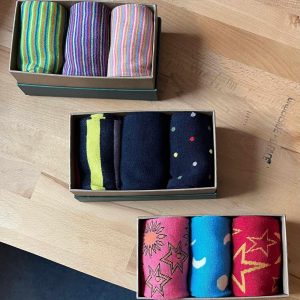 Men’s Gift Box 100% Bamboo Socks – 3 Pair Packs