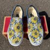 Custom Wedding Sneakers/ Wedding Flowers Embroidered Shoes/ Bridal Flowers Embroidered Sneakers Wedding Flowers Embroidered Sneakers/