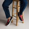 Handmade genuine leather casual shoes men’s shoes cowhide perforated breathable flat men’s shoes new style driving travel shoes men