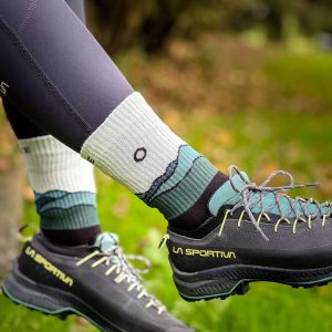 Premium Unisex Hiking Socks with Mountains & ‘Hike More’ Message – Adventure-Ready for mountain trails