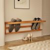 Entryway Shoe Rack Mini Wooden 4-Tier 4 Pair Capacity Shoe Organiser, Bathroom Storage, Easy Assamble Organiser for Hallway Bathroom Entryway Shoe Rack Mini Wooden 4-Tier 4 Pair Capacity Shoe Organiser, Bathroom Storage, Easy Assamble Organiser for Hallway Bathroom