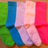 Green donegal socks