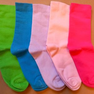 Cotton socks, 2, 5, 10 or 20 Pairs bulk, can Mix Colours, Purple Lilac Pink Magenta Fuchsia Men’s Women’s Eco socks