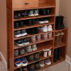 Customize Brass Acrylic Shoe Shelf – Acrylic Brass Shoe Rack – Handmade Brass Shoe Holder – Modern Shoe Storage