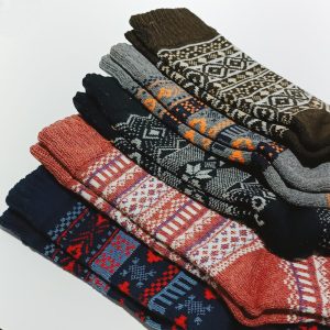 Winter Socks for Women, Winter Gifts for Women, Nordic Wool Socks, Women’s Socks Warm, Women’s Wool Socks, Comfortable Wool Socks,Cozy Socks