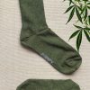 Bamboo Ankle Socks, 6 Pairs Bamboo Smoke Color Men’s Socks, Stretchy Breathable Snug Summer Natural Socks, Super Soft Light Pure Bamboo Sock