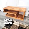 Three Tier Shoe rack 2 feet | Shoe organizer Entryway Storage  Wooden shoe rack Storage solution  Plans Shoe rack DIY Plans Shoe cabinet