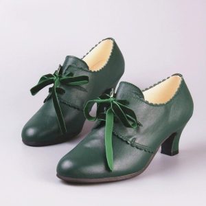 Customizable & Handmade Retro Leather Tie Shoes, Swing Shoes,British Bullock Women’s Shoes Mid-heel Shoes