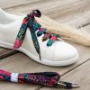 Floral Shoe Bag for Travel, Embroidered Fabric Drawstring Bags, Gift Bags, Vacation Luggage Accessory  Shoe Protector Cloth Beauty Pouch