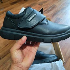 Men Diabetic Shoes for Men Extra Wide Slip-on Walking Shoes for Edema Hook & Loop Recovery Leather Oxford Shoes for Swollen Feet