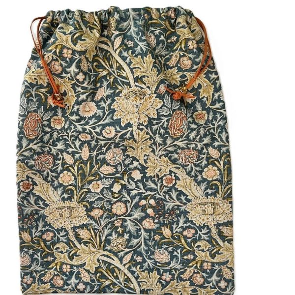 Shoe Bag 12 x 15 Inches Lined Lingerie Gift Storage Utility Tennis Shoe Bag       BUTTERMILK LANE