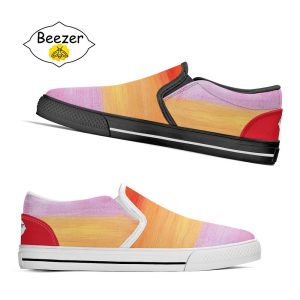 Women’s Slip-on Canvas Shoes, Casual Comfortable Shoes, Ladies Slipon Sneakers, Fashionable, Artistic, Colorful Designs, Slip On Loafers