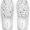 Lucky Charm Saint Patrick’s Day Women’s slip-on canvas shoes | Clover, St. Patty’s Day